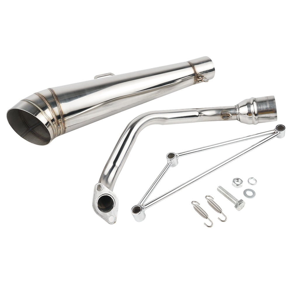 Performance GP Exhaust Muffler Pipe System For GY6 125cc 150cc Engine Universal