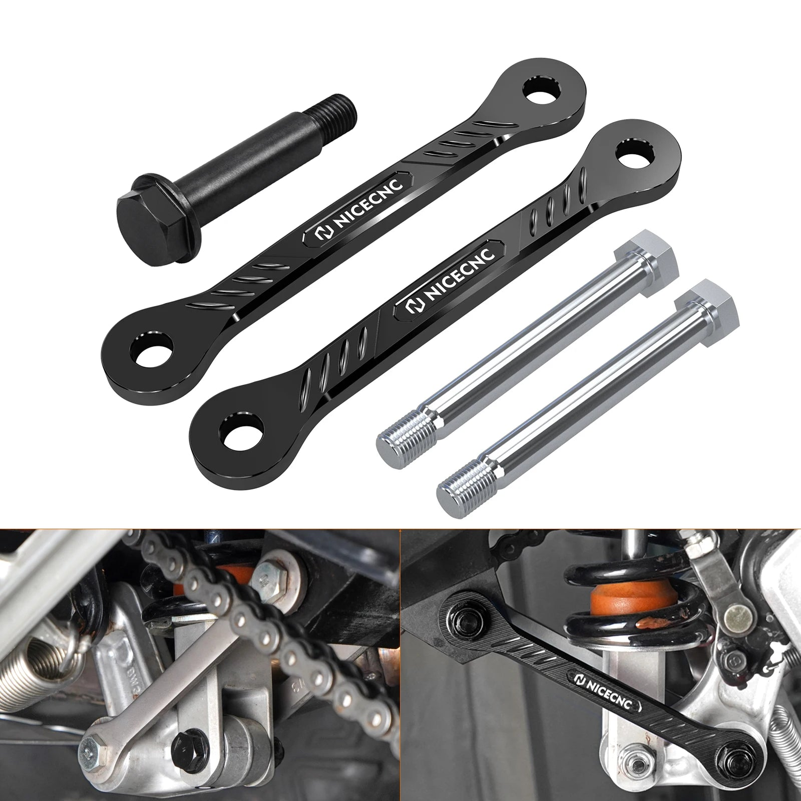 1.5IN/38MM Lowering Link Kit For Yamaha Tenere 700 / XTZ700 2019-2024