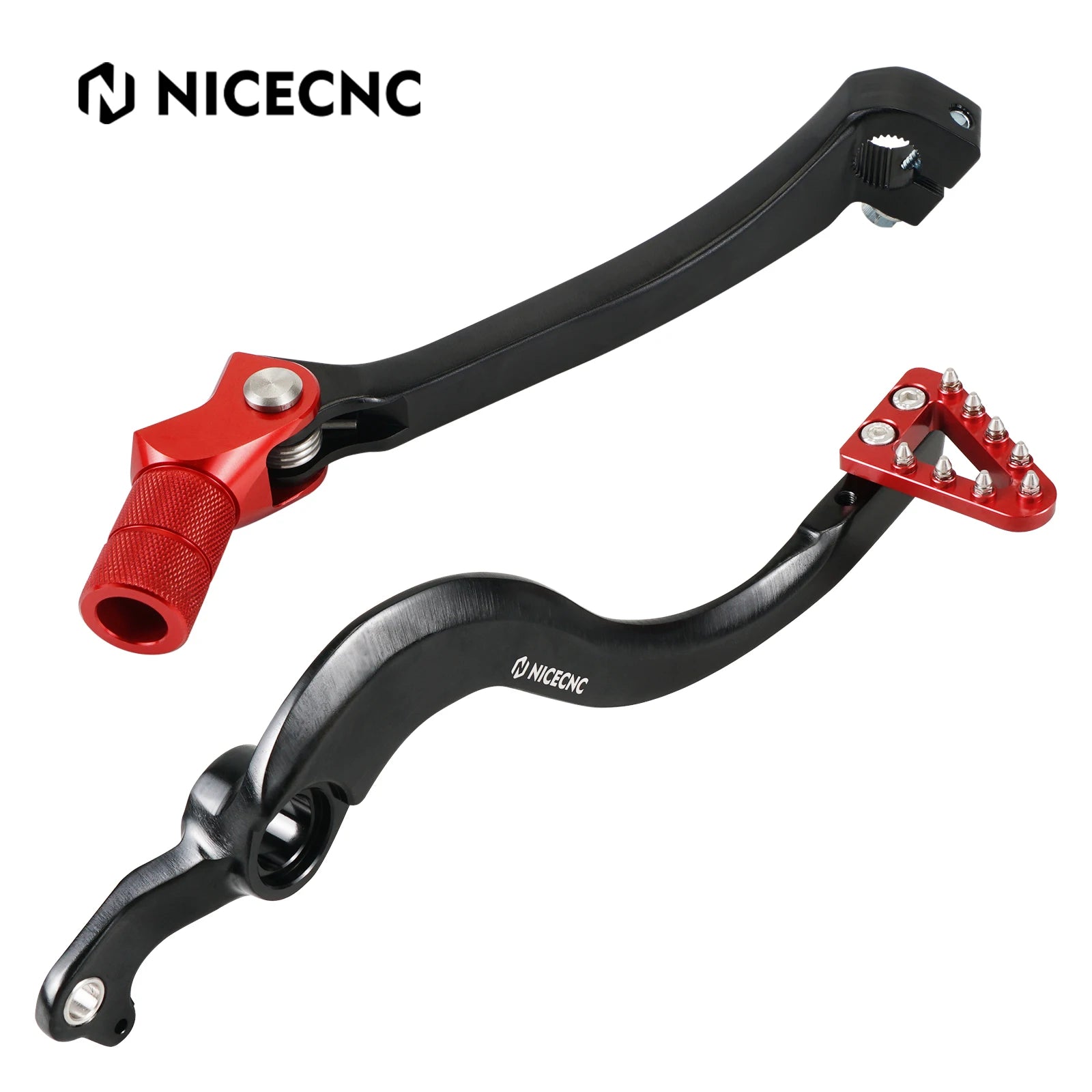 Forged Brake Pedal Lever Adjustable Tip For Honda CRF250R 04-24 CRF450R 05-24