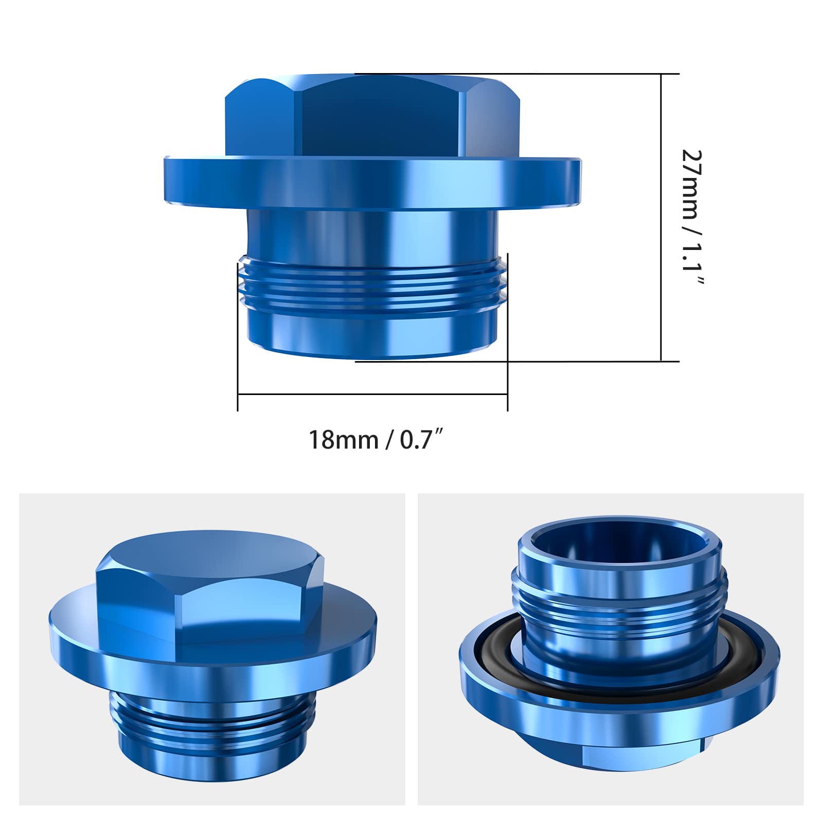 Carburetor Oil Drain Plug Carb Screw Bolt For Yamaha YZ65 2018-2023 YZ250 1995-2023 YZ450F 2003-2009