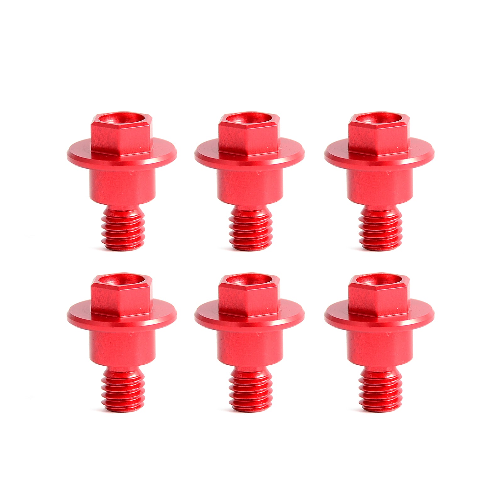 6PCS Front Fork Guard Bolts Screws For Honda CRF150R CRF250R CRF450R