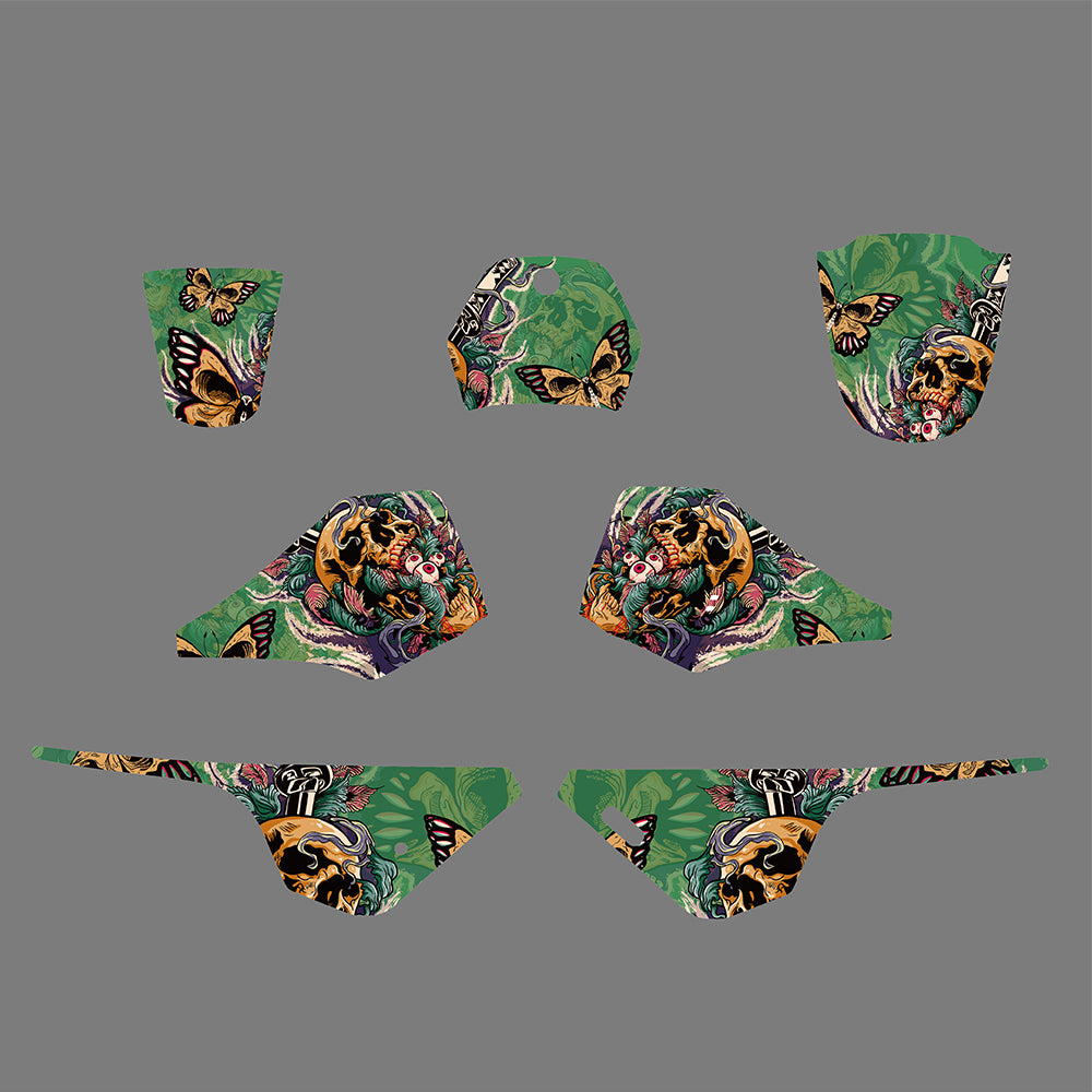 Team Graphics Backgrounds Stickers Decals Set For Yamaha PW80 PW 80 1983-2013