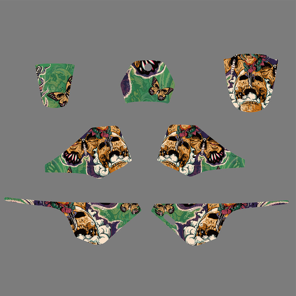 Team Graphics Backgrounds Stickers Decals Set For Yamaha PW80 PW 80 1983-2013