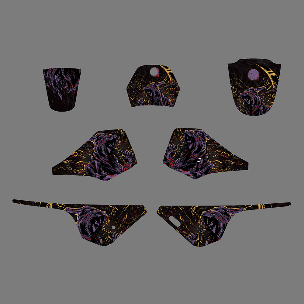 Team Graphics Backgrounds Stickers Decals Set For Yamaha PW80 PW 80 1983-2013