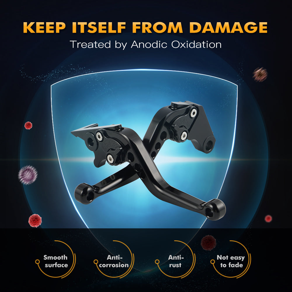 NICECNC 5.51" Short Brake Lever Clutch Levers For Yamaha WR125X WR125R 2009-2014