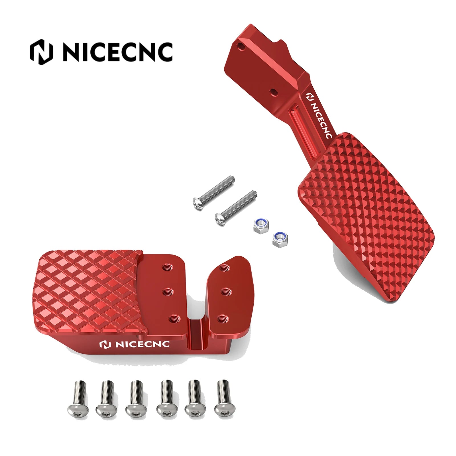 Enlarged UTV Brake Pedal Extender Pad For Can-Am Maverick X3 Turbo