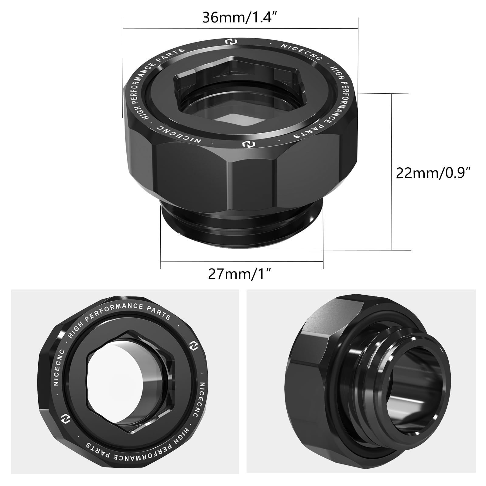 Oil Fill Cap for Yamaha Tenere 700 /XTZ700 2019-2024 Rally Edition 2020-2023 World Raid 2022