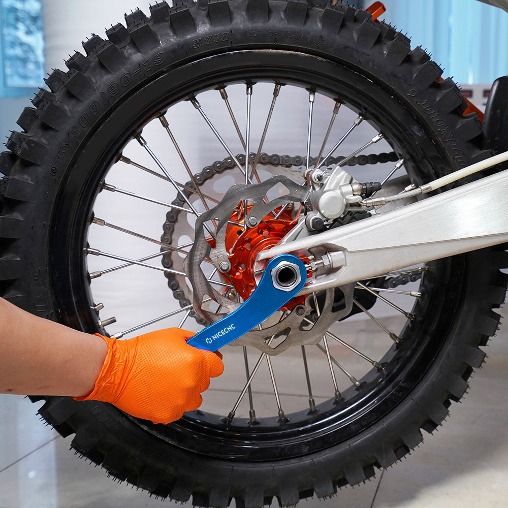 22-27-30MM Front Rear Axle Wrench Tool Spanner For Yamaha 125-450 YZ/YZ X/YZ F/WR Sherco 125-500