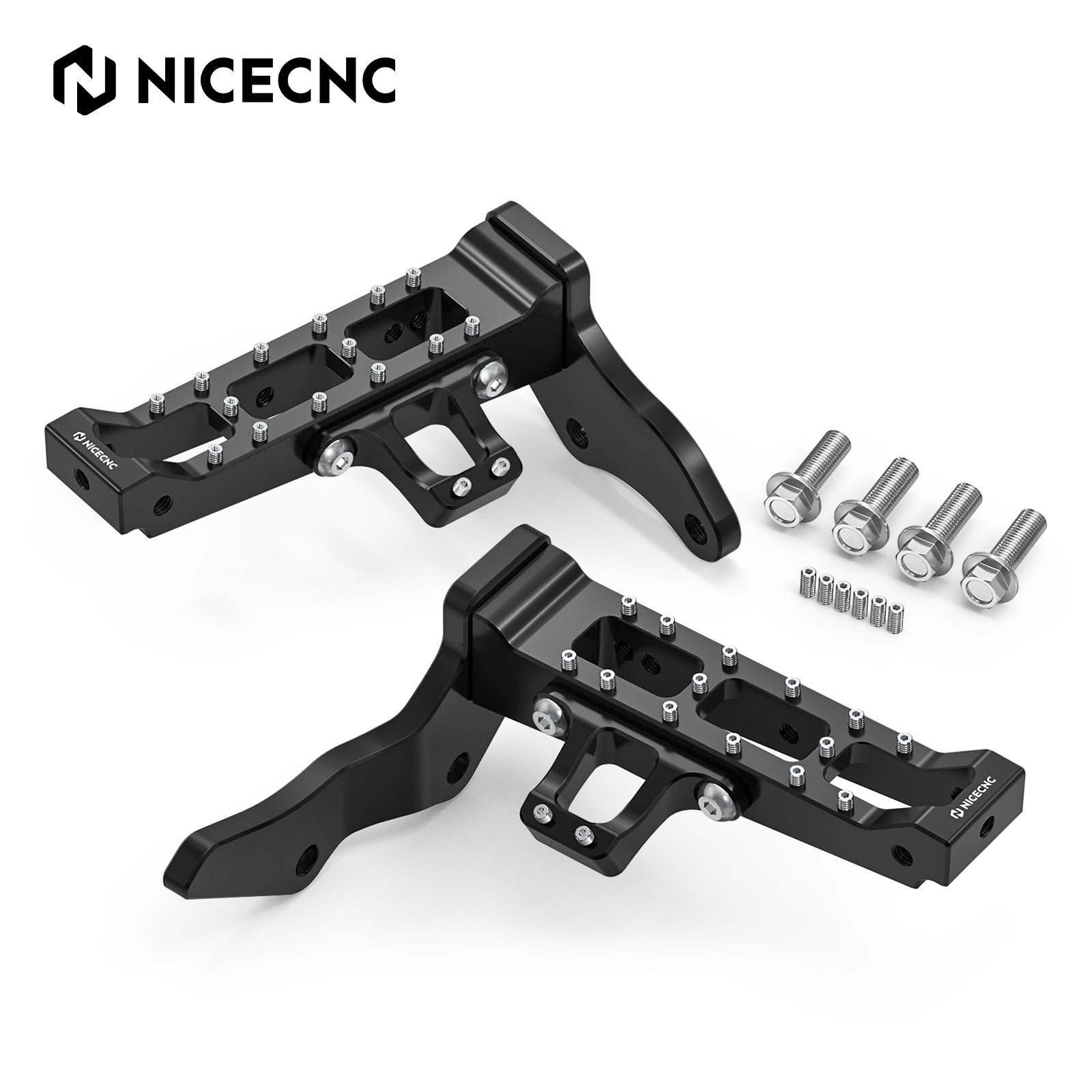 ATV Extended Wider Foot Pegs Pedals For Yamaha Banshee 350 1987-2006