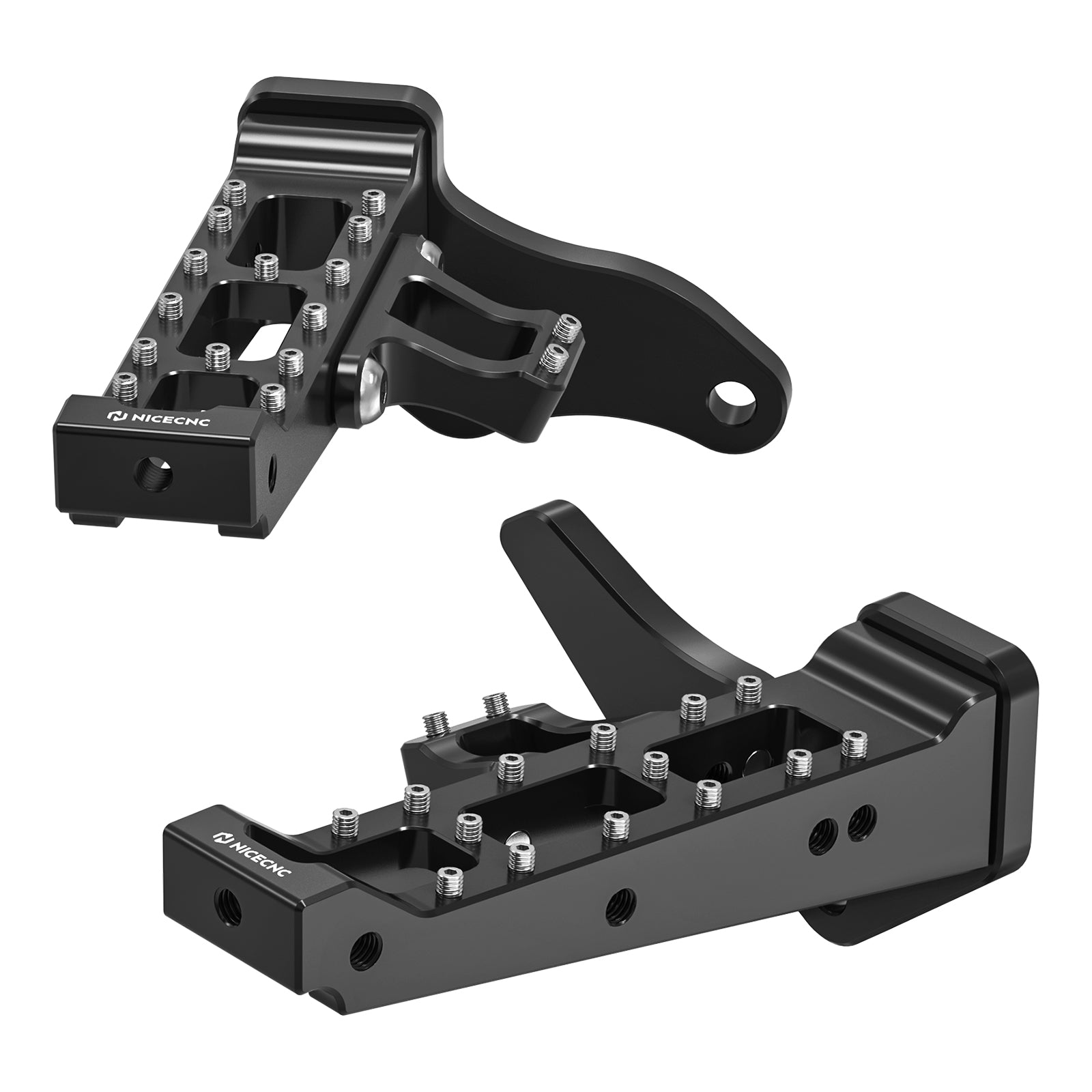 ATV Extended Wider Foot Pegs Pedals For Yamaha Banshee 350 1987-2006