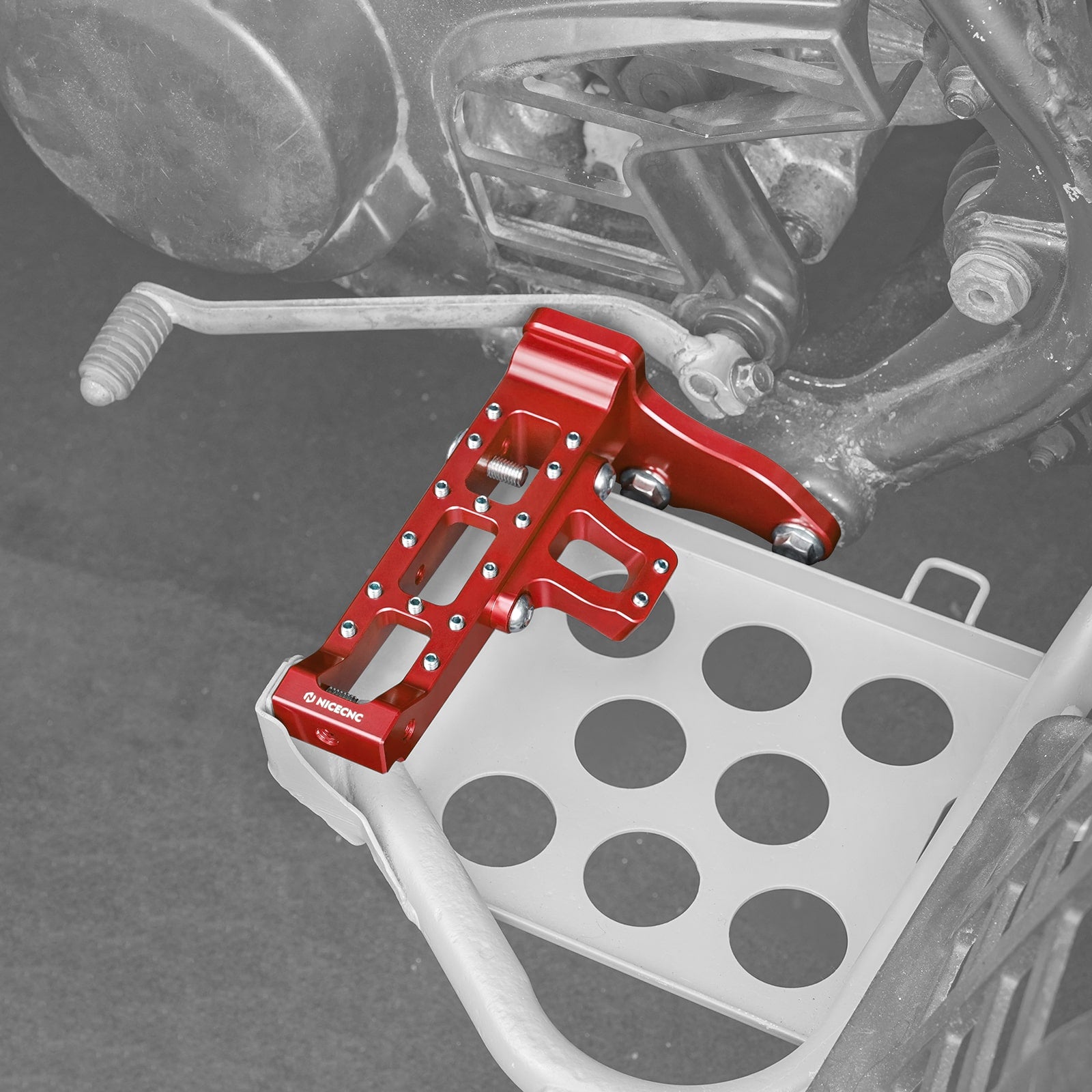 ATV Extended Wider Foot Pegs Pedals For Yamaha Banshee 350 1987-2006