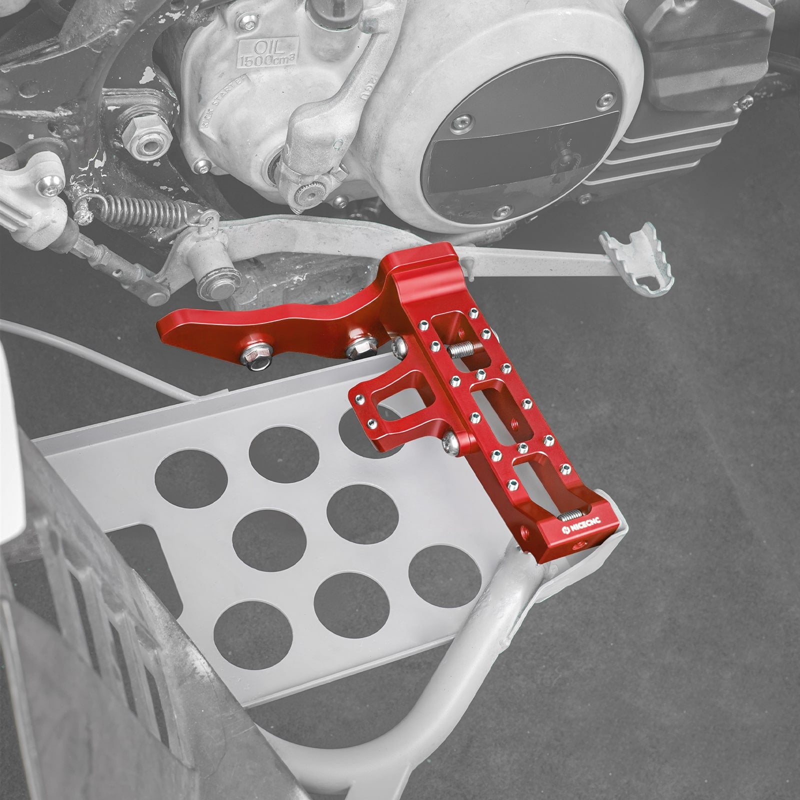 ATV Extended Wider Foot Pegs Pedals For Yamaha Banshee 350 1987-2006