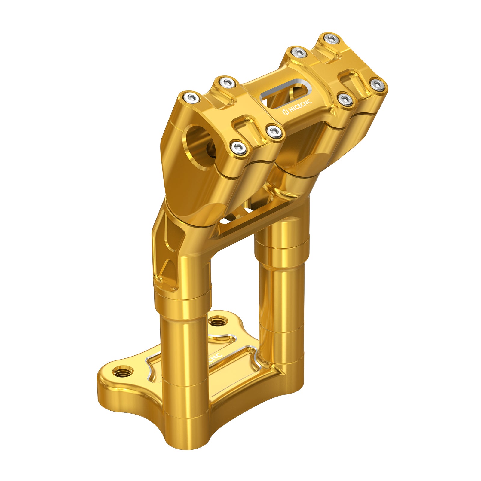 Kickback Handlebar Riser Kit For Harley Street Electra Tri Glide Ultra Limited 1-1/8" Bar