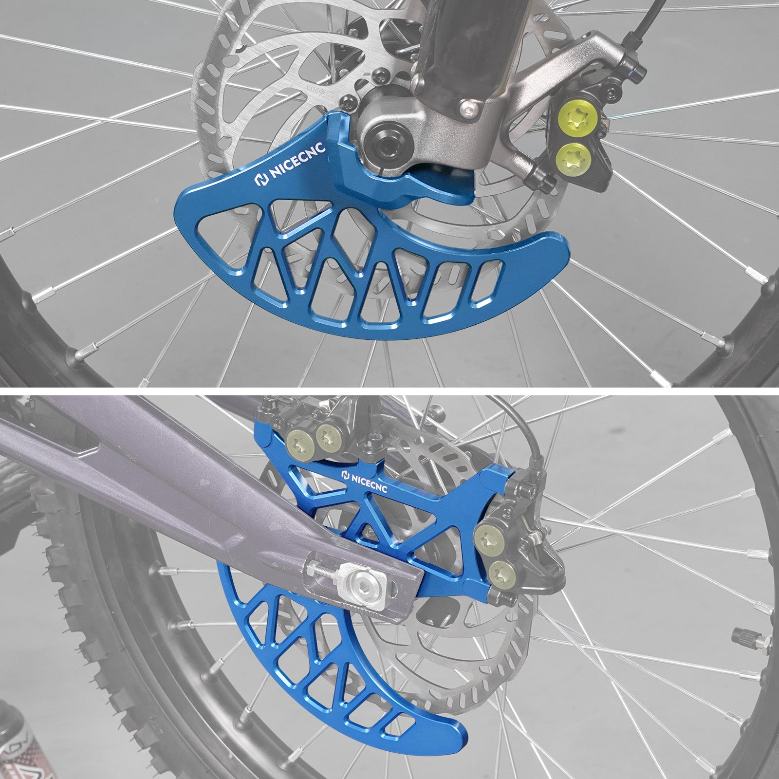 Front Brake Disc Guard & Fork Leg Guards For Surron Light Bee X/ S/ L1E Segway X160 X260