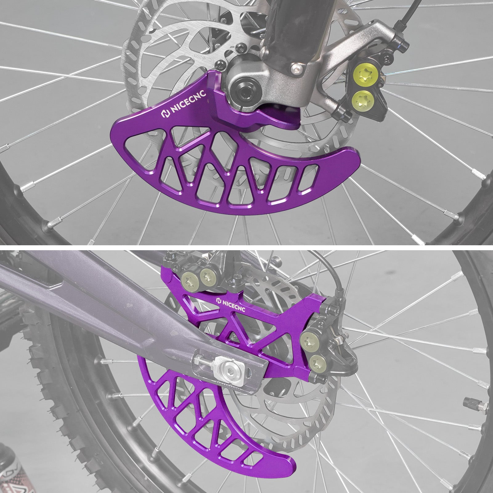 Front Brake Disc Guard & Fork Leg Guards For Surron Light Bee X/ S/ L1E Segway X160 X260
