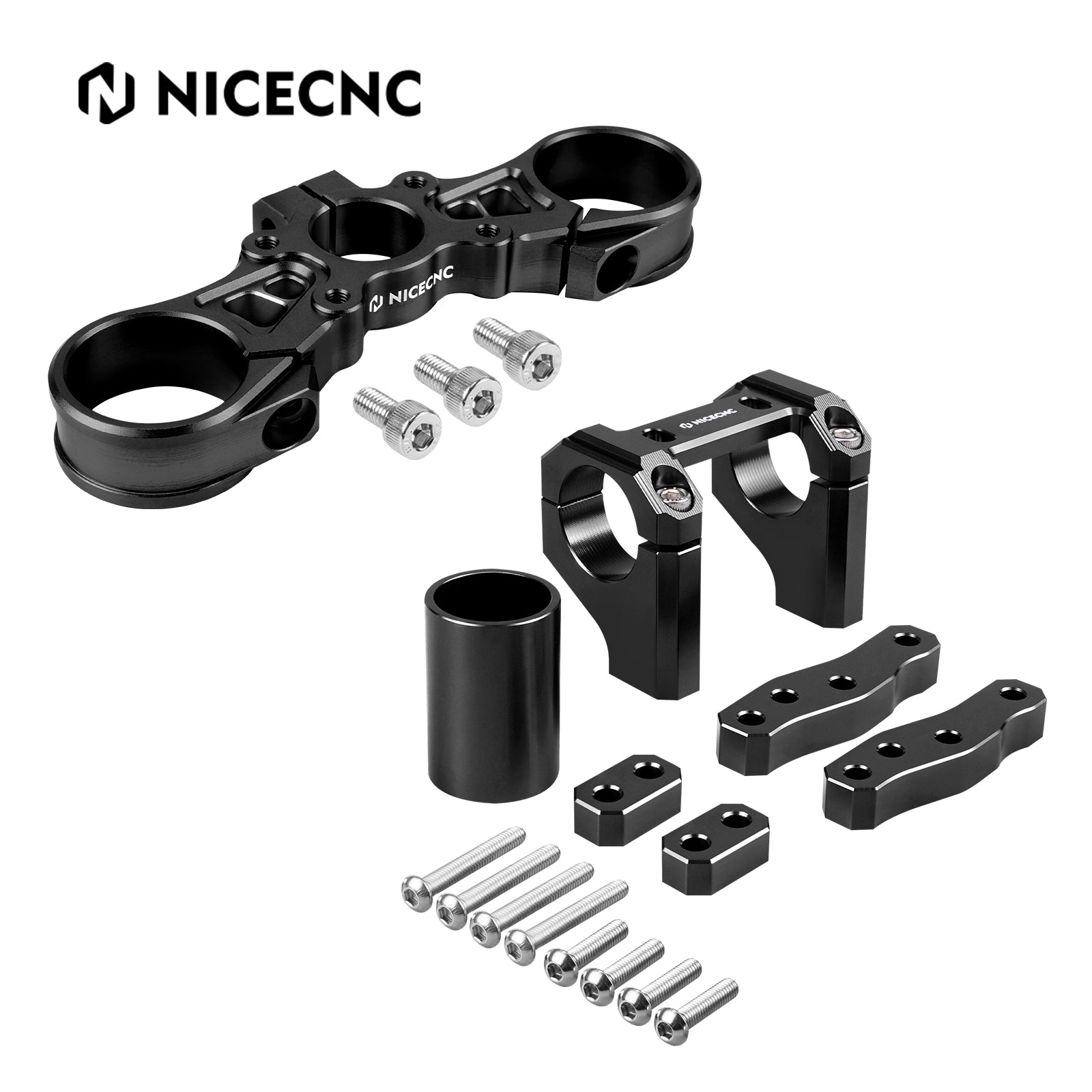 Upper Triple Clamp Top Link & Handlebar Riser For Surron Light Bee X/ S