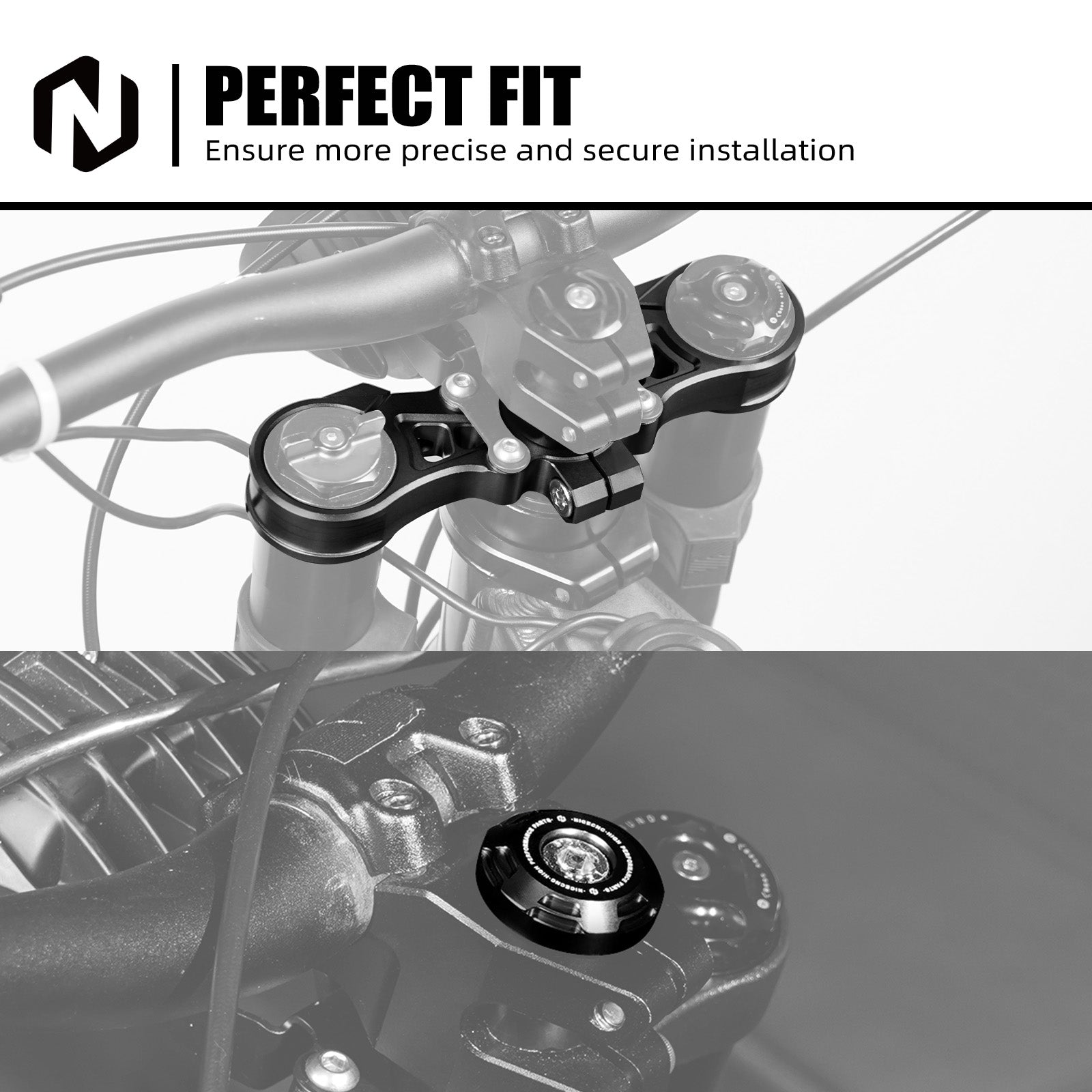 Upper Triple Clamp Top Link & Front Fork Suspension Core For Surron Light Bee X/ S