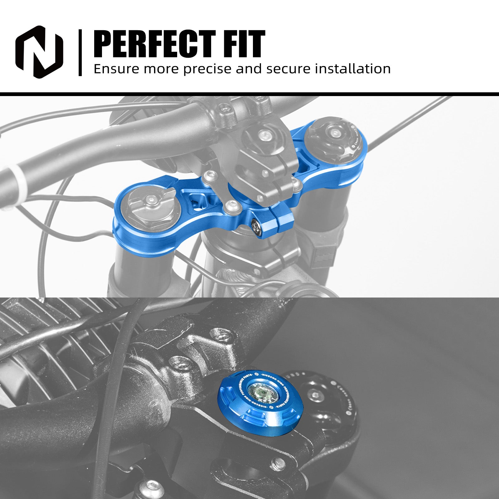 Upper Triple Clamp Top Link & Front Fork Suspension Core For Surron Light Bee X/ S