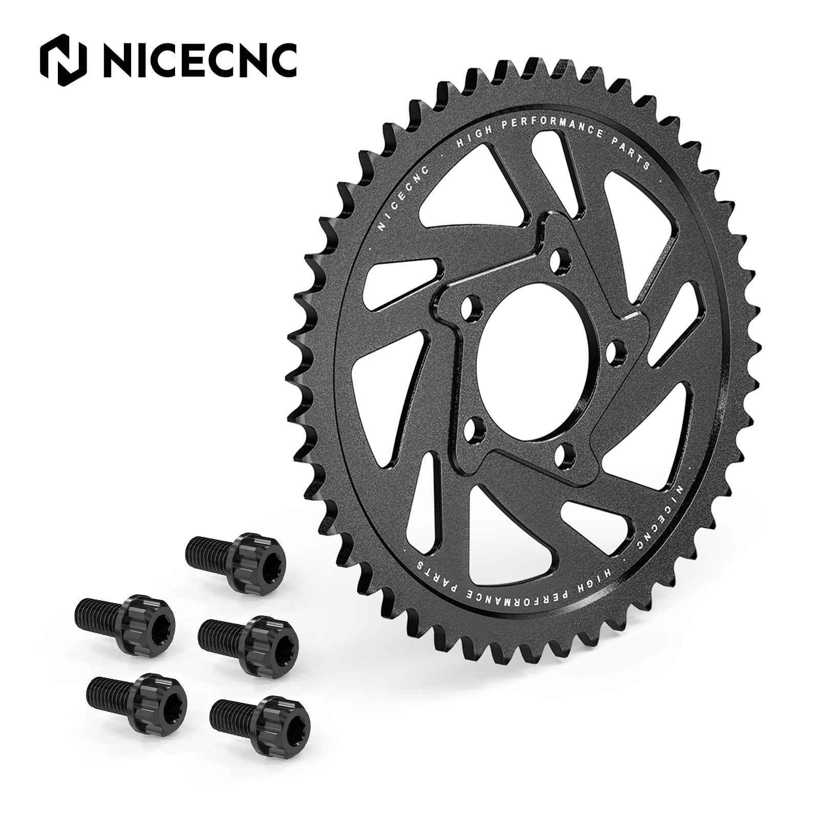 48T Rear Sprocket & Sprocket Bolts For Surron Light Bee X S Segway X160 X260