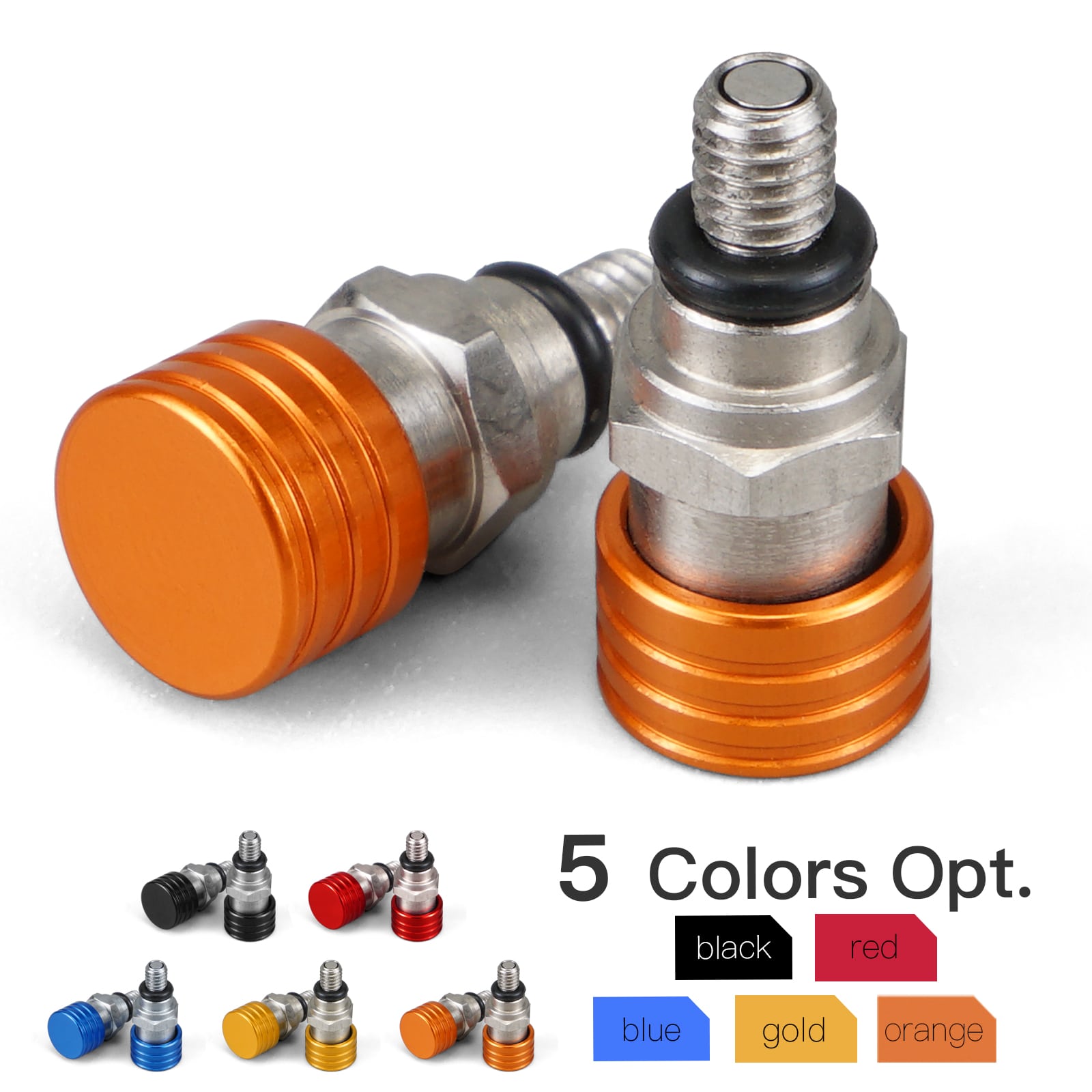 M4x0.7mm Fork Air Bleeder Valves For KTM 350 EXCF 2012-2015