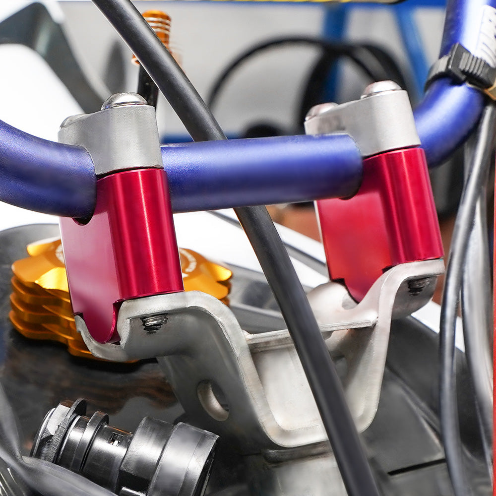 ATV Handle Bar Clamps Mount Risers 1.5" For Yamaha Raptor 700 2013-2023