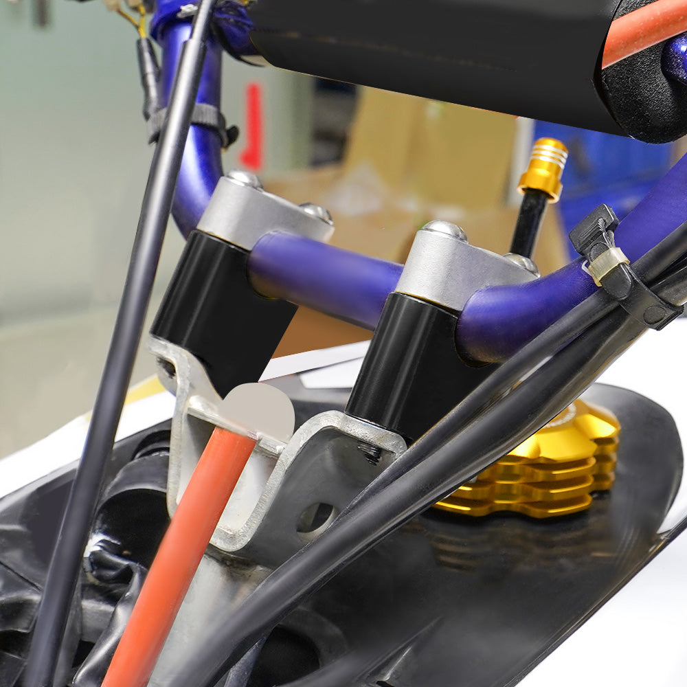 ATV Handle Bar Clamps Mount Risers 1.5" For Yamaha Raptor 700 2013-2023