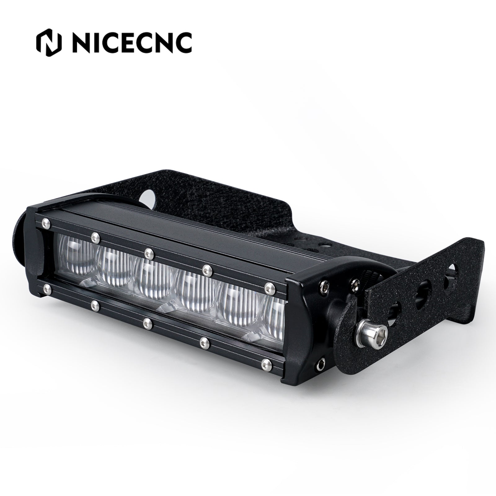 ATV 60W LED Headlight Work Light w/Bracket For Yamaha YFZ450R Raptor 700 Honda TRX450R