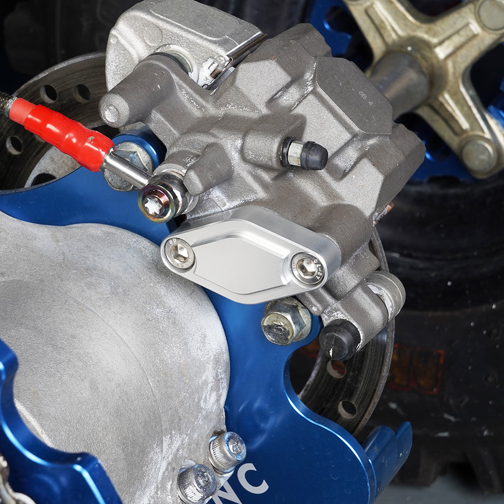 ATV Parking Brake Block Off Plate Kit For Yamaha Polaris Can-Am Kawasaki Arctic Cat