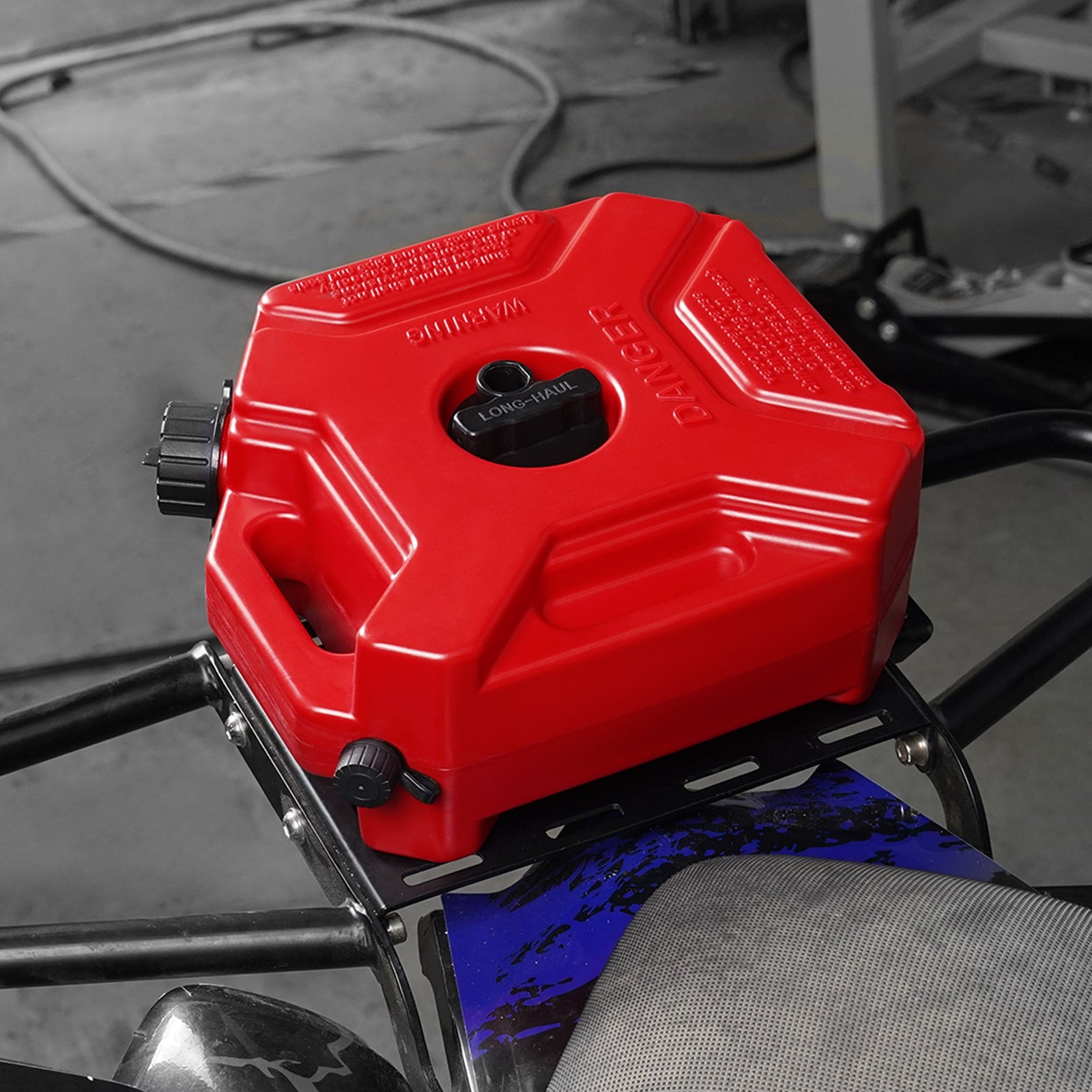 1.3GL/5L Portable Gas Fuel Tank Jerry Can Tank Oil Containers For ATV UTV Motorcycle Car
