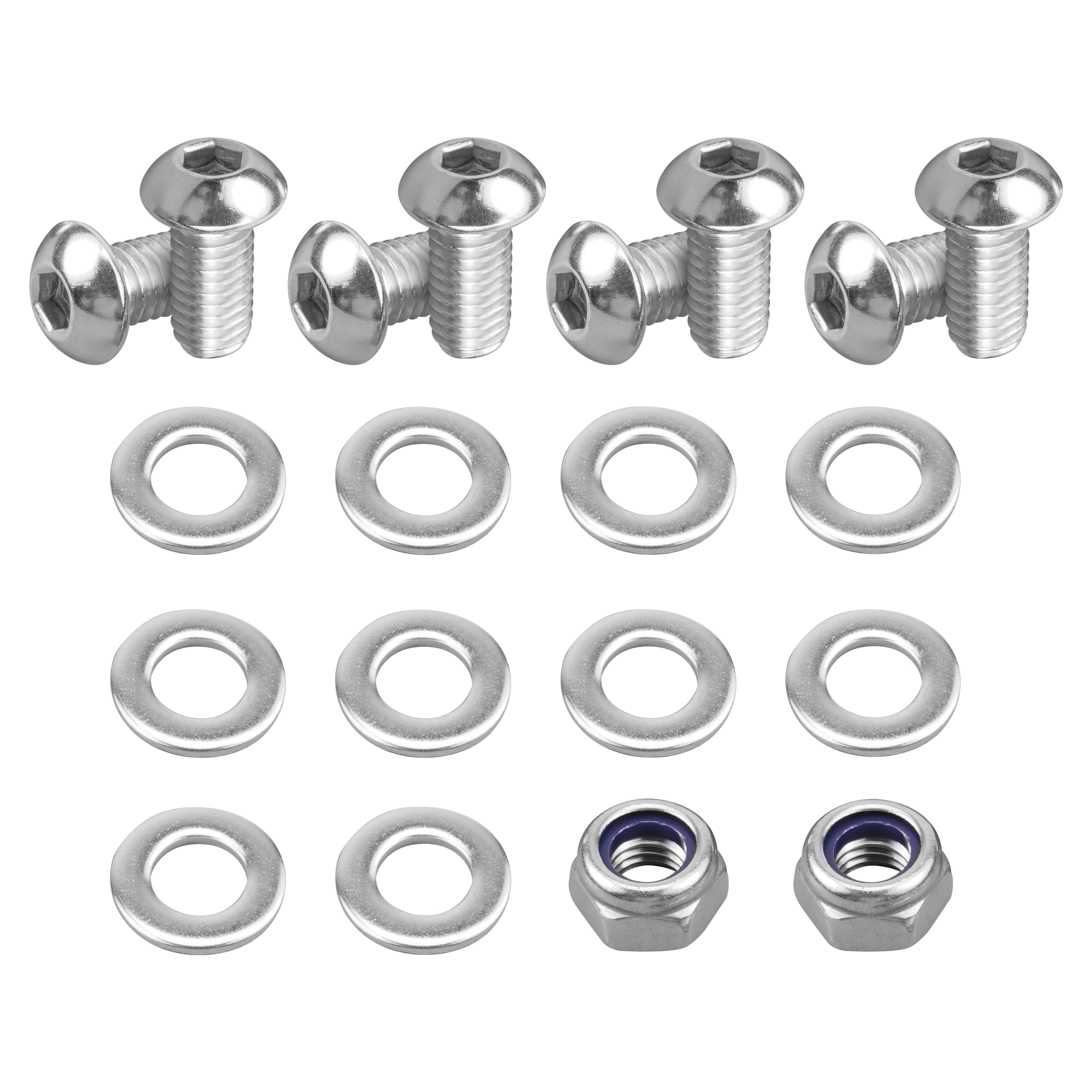 Front & Rear Bumper Bolts Nuts Washers Kit For Yamaha Banshee 350