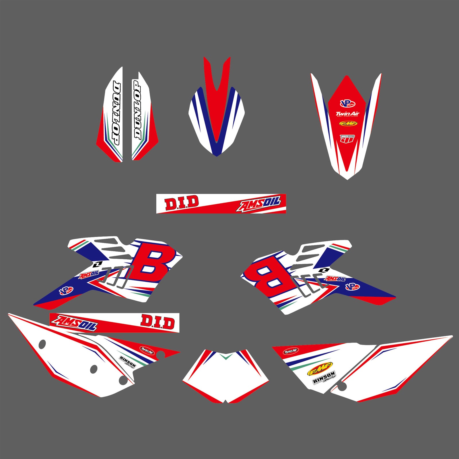 New Style Team Graphics Decal Sticker Decor For Beta 4T RR 2010-2012