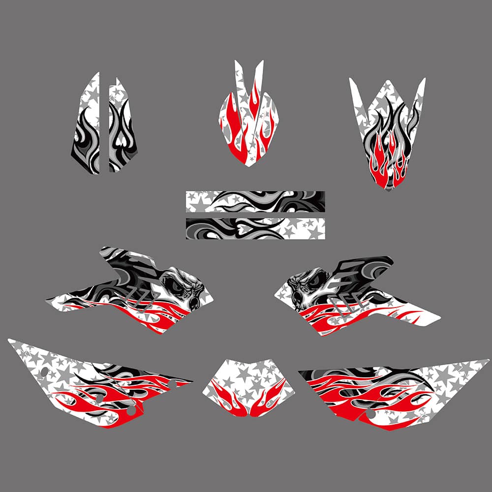 New Style Team Graphics Decal Sticker Decor For Beta 4T RR 2010-2012