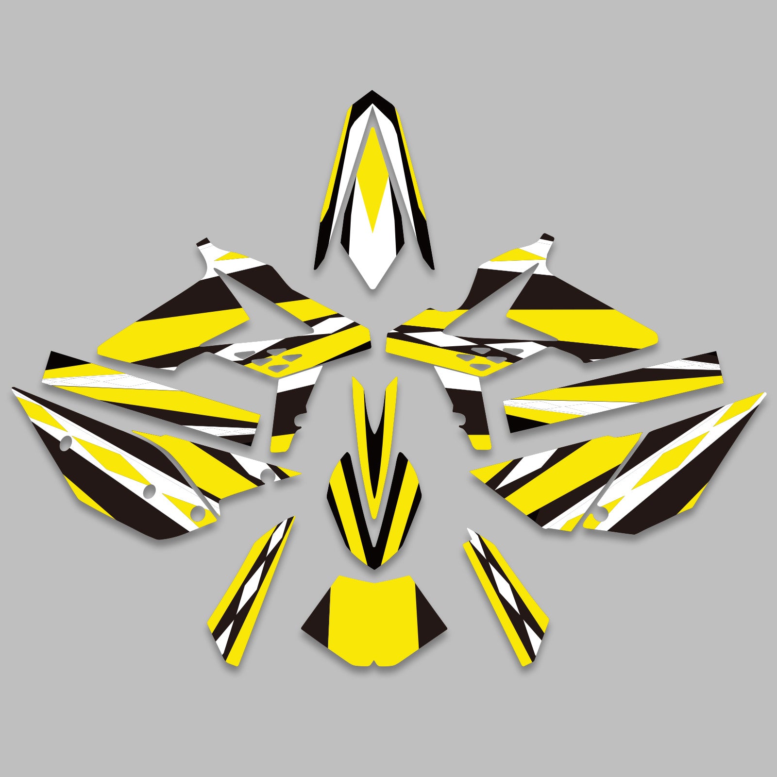 Motorcycle Full Graphics Decals Stickers Set For Beta RR 4T-2T 2013-2017