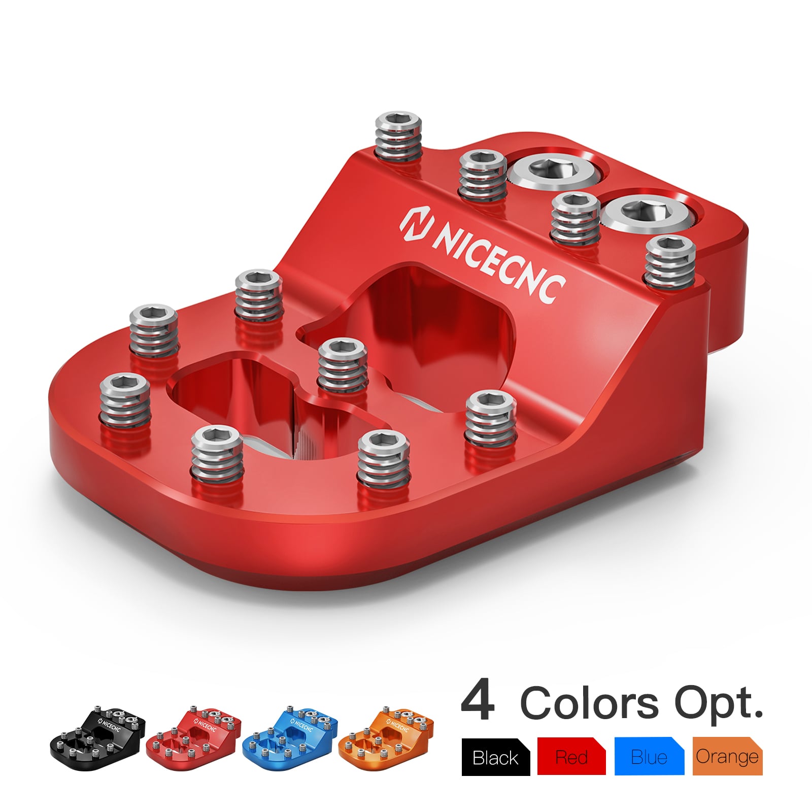 Dual Control Rear Brake Pedal Pad Tip For Beta RR X-Trainer Gas Gas EC XC 250 300