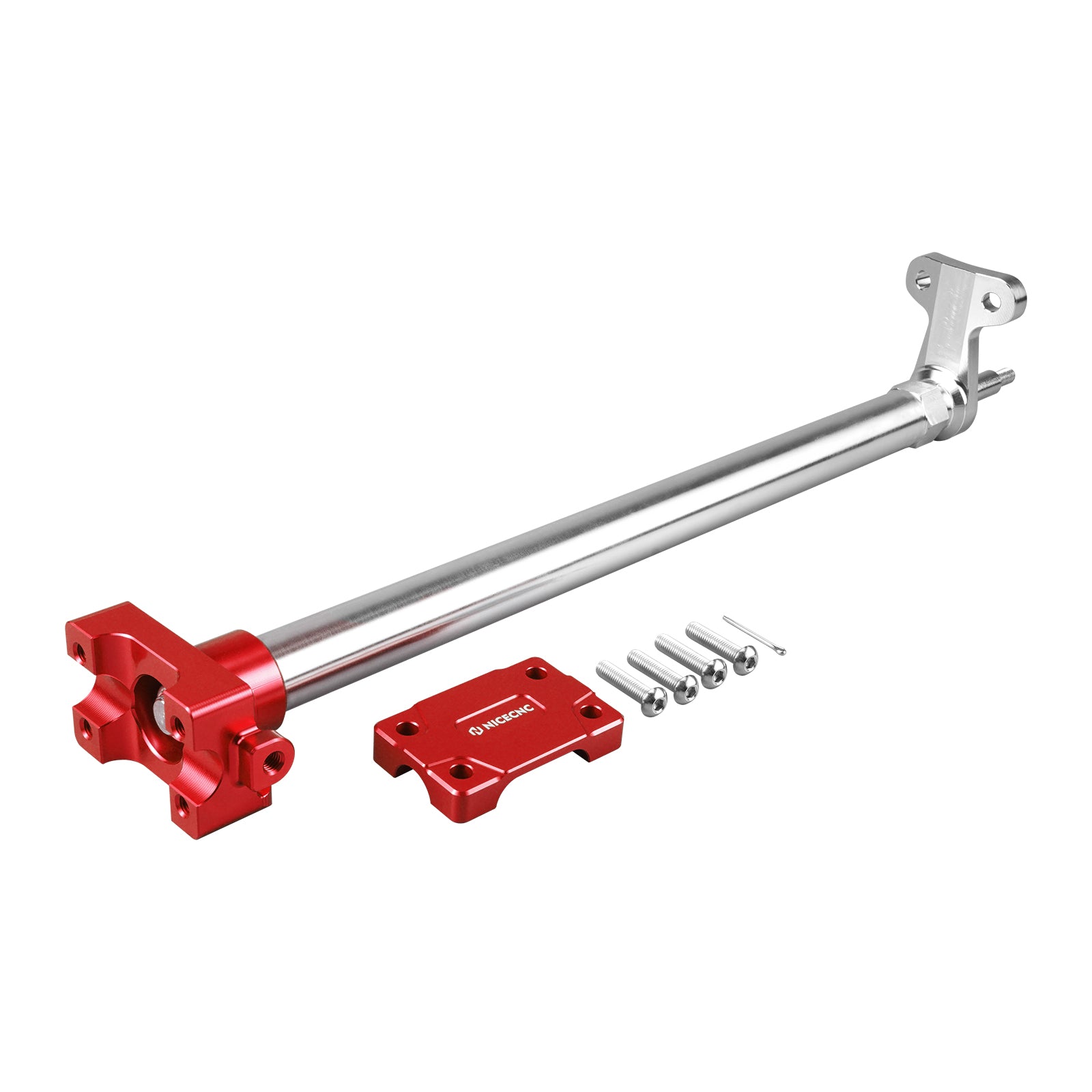 ATV Steering Stem Shaft w/ Mounting Holder For Yamaha Blaster 200