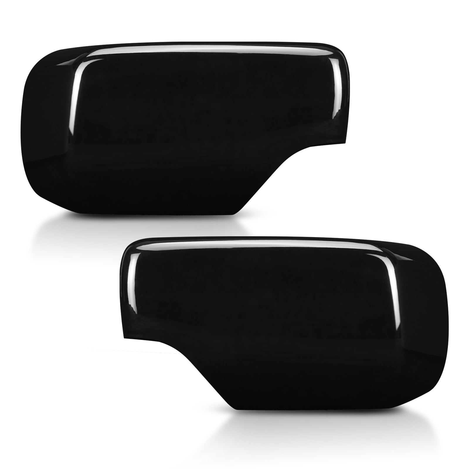 Left+Right Rearview Door Mirror Shell Cover Cap Case For BMW E39 E46 1997-2005