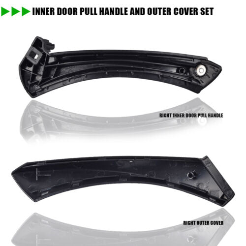 Right Inner Door Panel Handle Cover Fits BMW E90 E91 320i 320d Sedan Touring