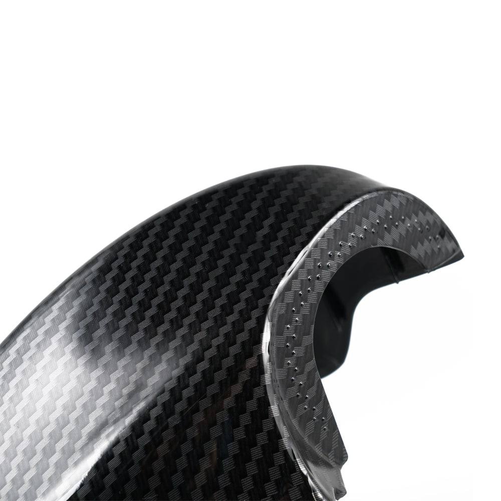 2PCS Carbon Fiber Style Side Mirror Cover Cap Shroud For BMW E90 E91 330i 335i 2005-2008