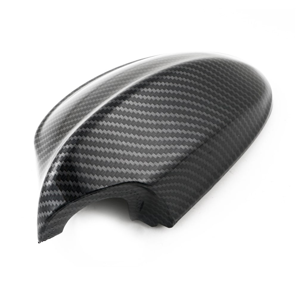 2PCS Carbon Fiber Style Side Mirror Cover Cap Shroud For BMW E90 E91 330i 335i 2005-2008