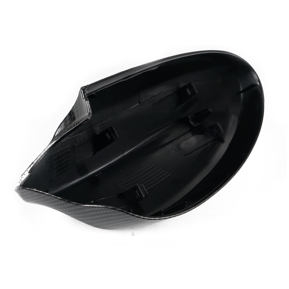 2PCS Carbon Fiber Style Side Mirror Cover Cap Shroud For BMW E90 E91 330i 335i 2005-2008