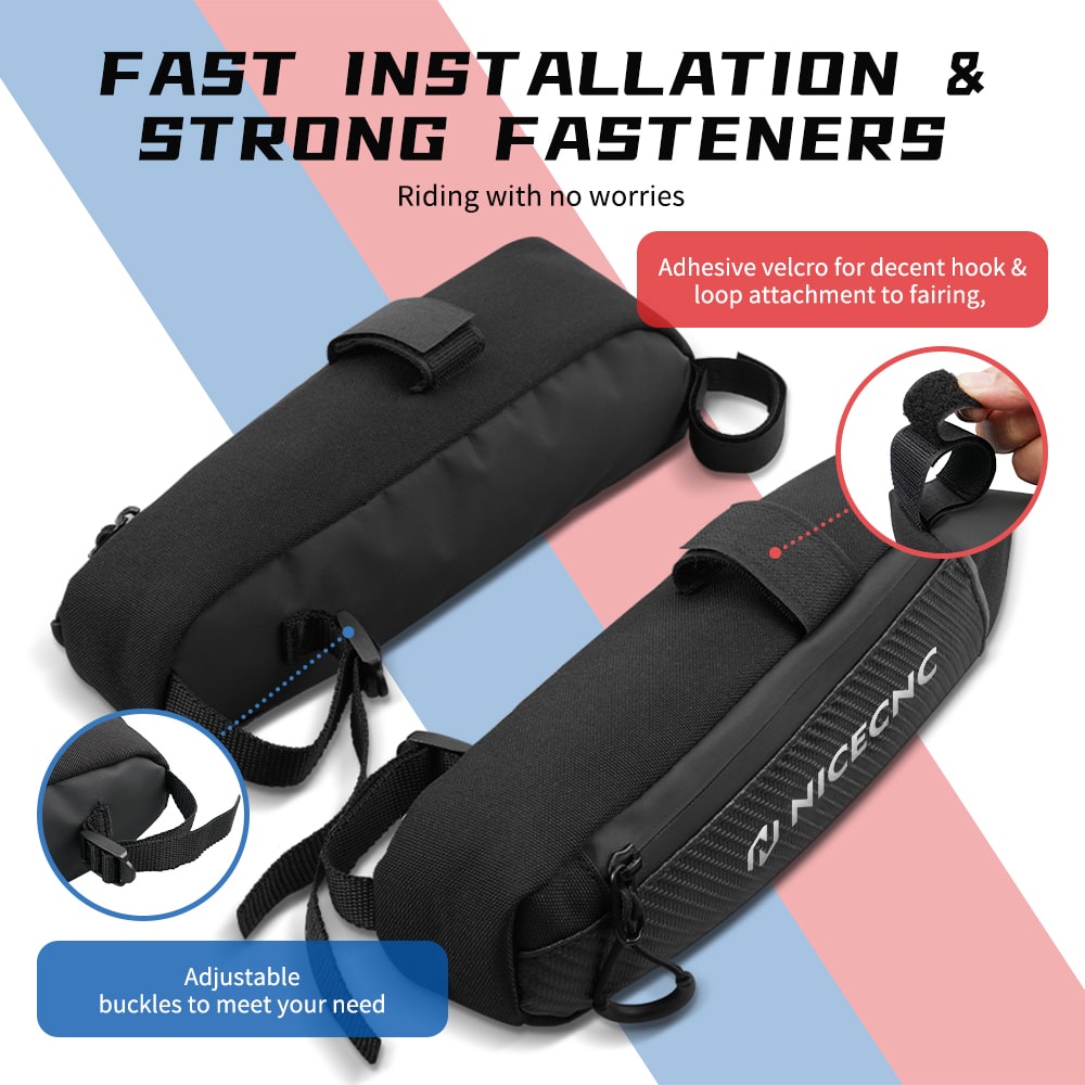 Motorcycle Side Frame Storage Bags For BMW R1200GS LC  R1250GS Adventure