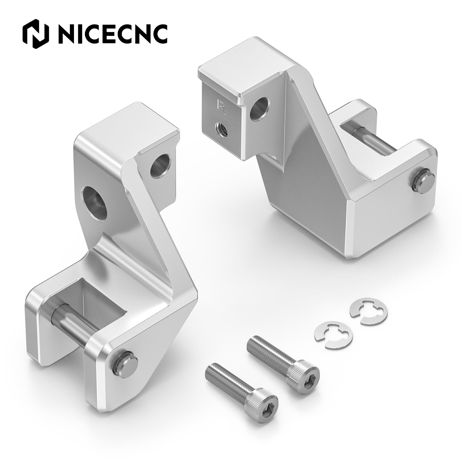 Passenger Footrest Lowering Kit For BMW R1250GS/R1250GS Adv 40mm Drop & 15mm Forward