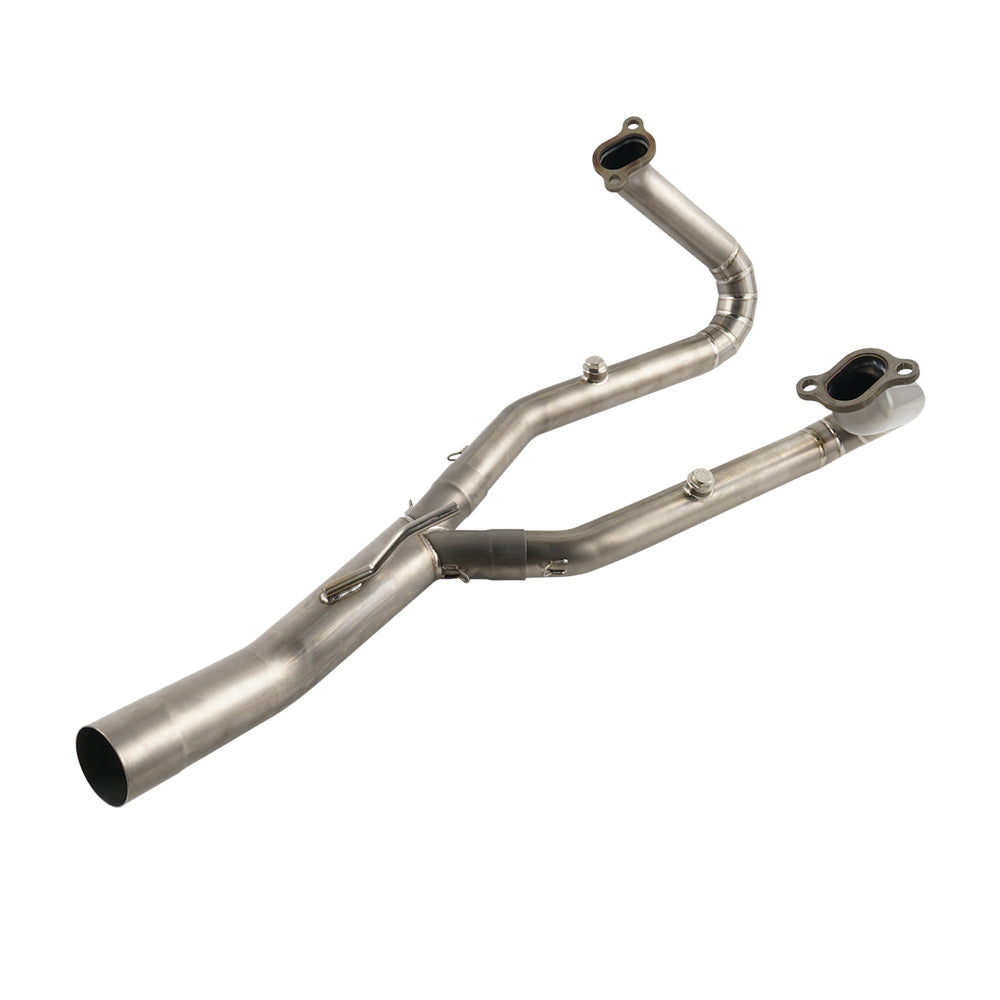 Titanium Alloy Exhaust Head Pipe 2 into 1 System For BMW R1200GS / ABS / Adventure  2013-2018