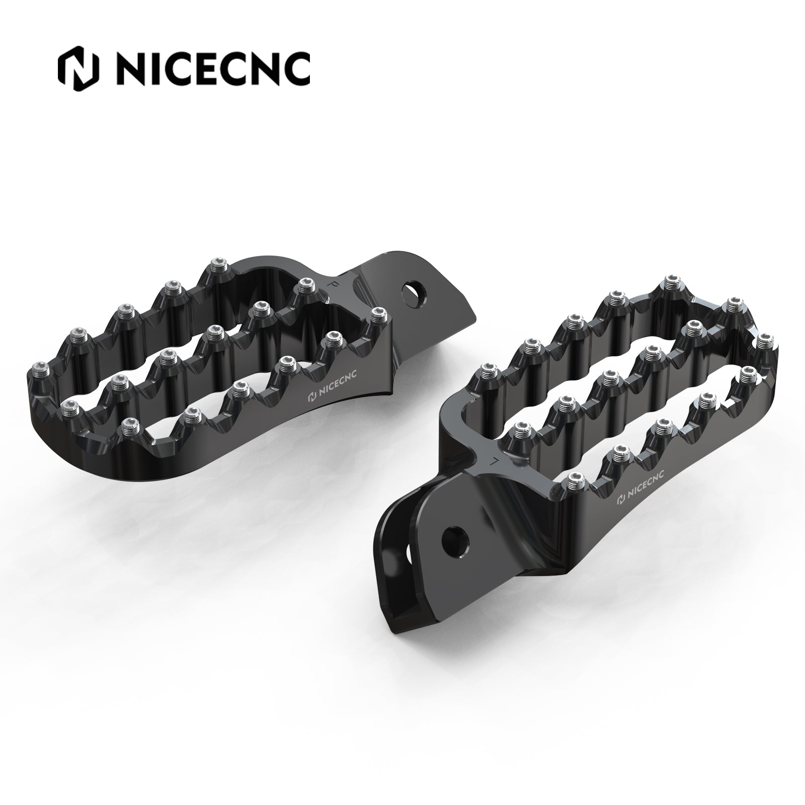 Enlarged Wide Foot Pegs Footrest For BMW R1200GS Adventure 2013-2018 R1250GS Adv 2019-2024