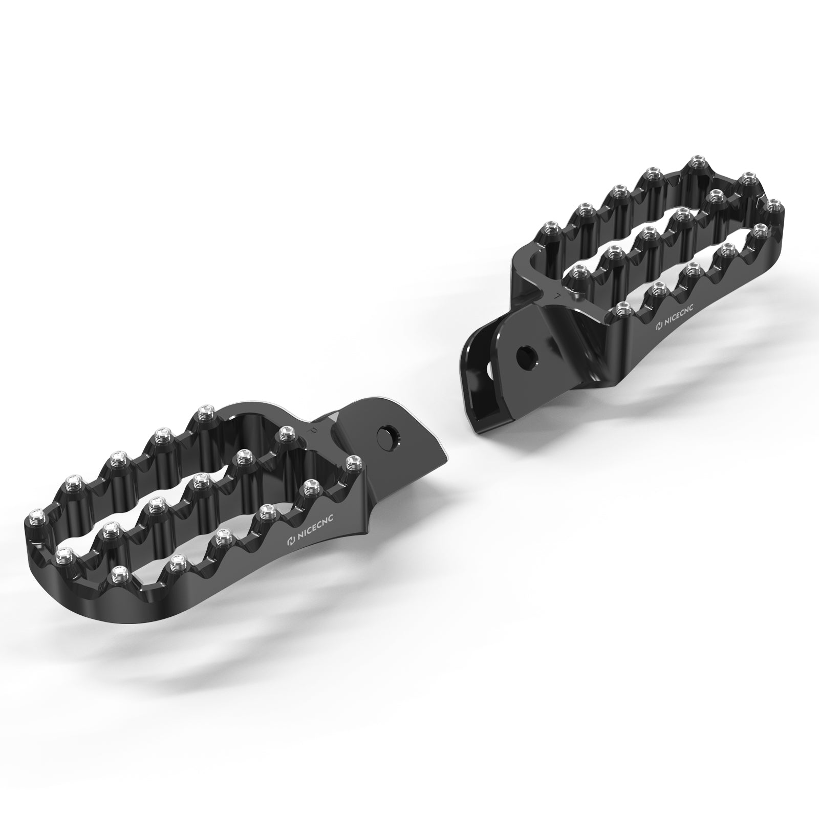 Enlarged Wide Foot Pegs Footrest For BMW R1200GS Adventure 2013-2018 R1250GS Adv 2019-2024