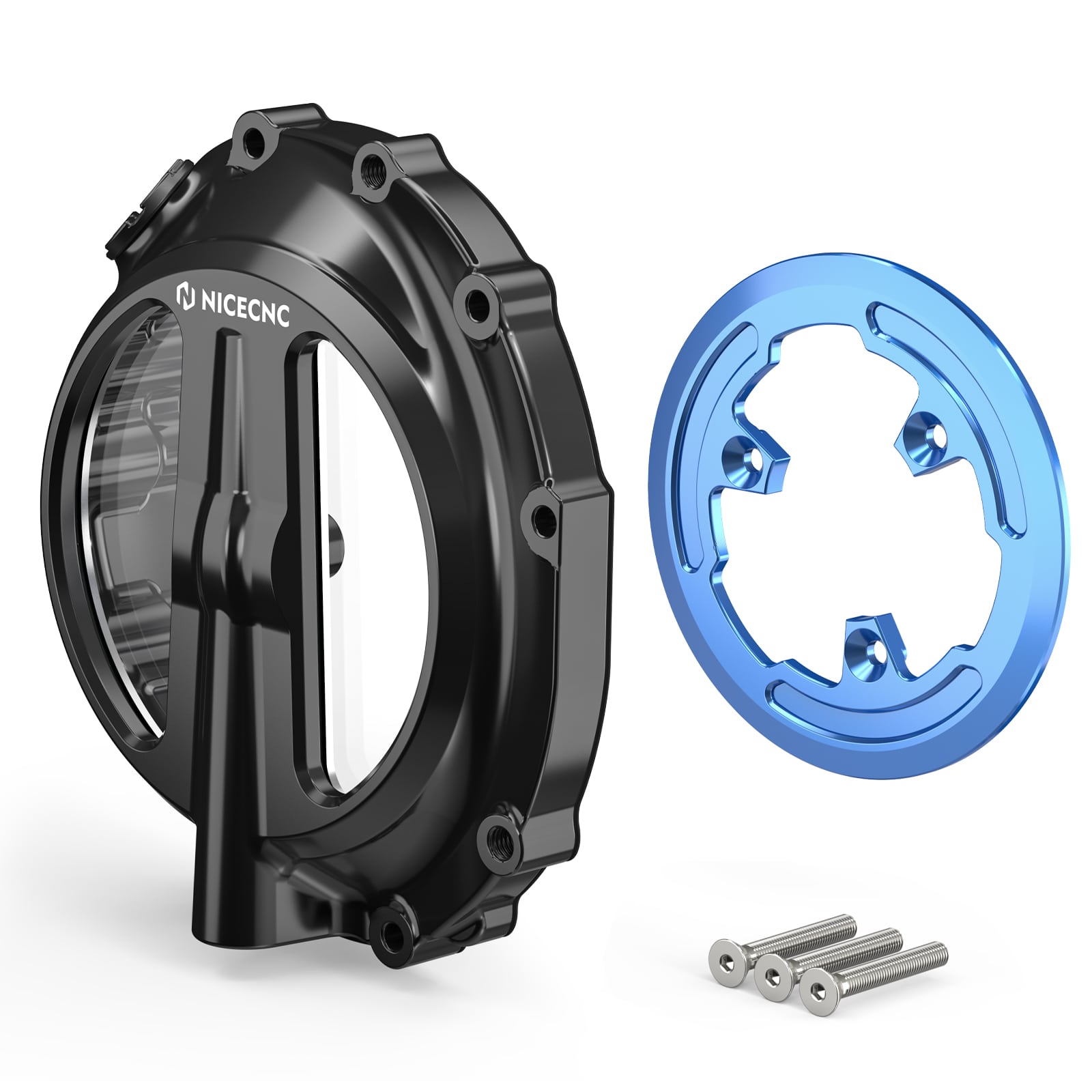 Transparent Clear Clutch Cover For BMW S1000RR 2019-2024 S1000XR 2021-2024 S1000R 22-24