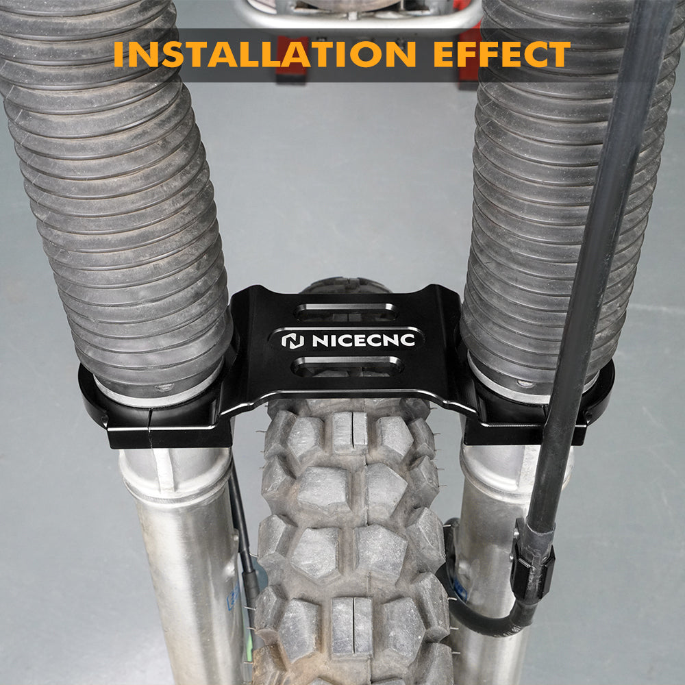 Fork Brace Fork Stabilizer Aluminum Bracket For HONDA XR650L 1993-2024