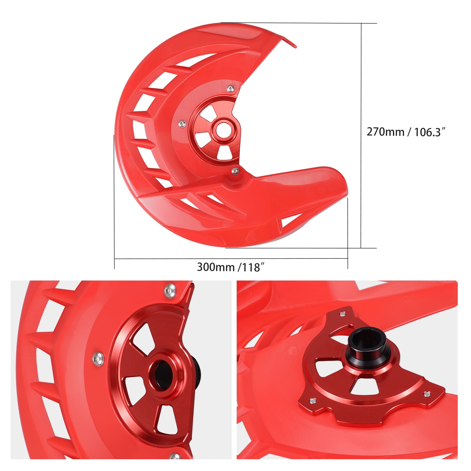 Front Brake Disc Gaurd For HONDA CRF250R CRF450R CRF300RX