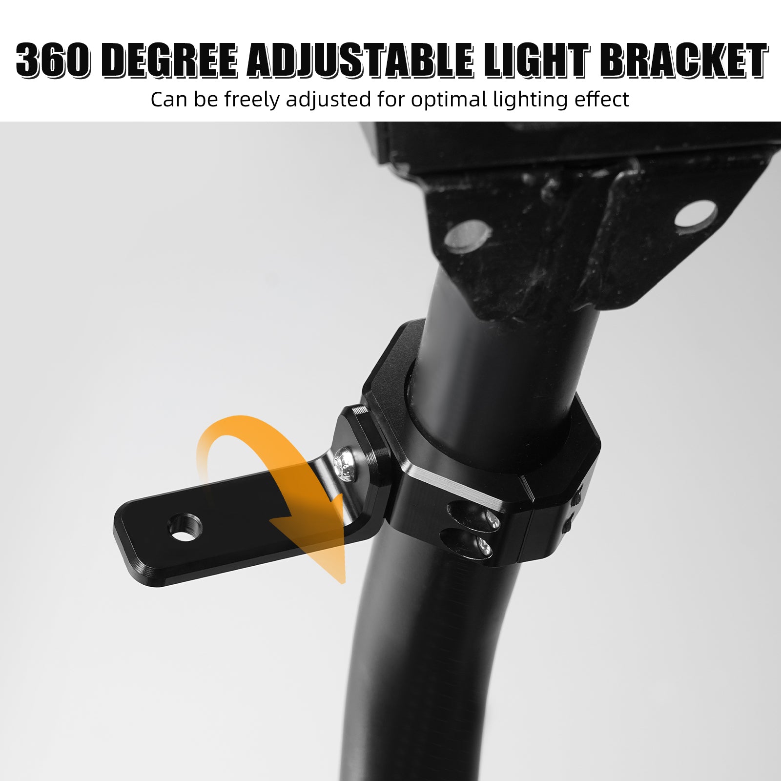 UTV Backup Rear Pillar LED Work Lights w/Brackets For Can-Am Maverick X3 2017-2023