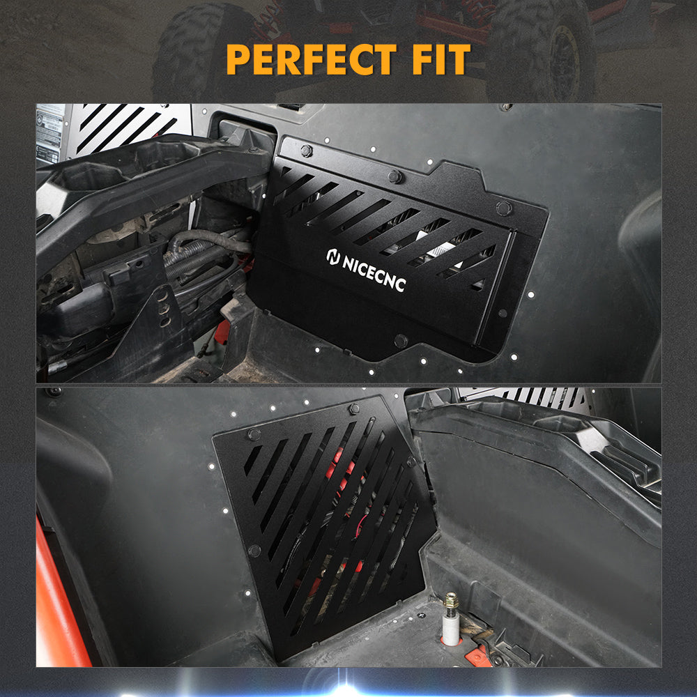 UTV Battery ECU Covers Guards Protector Kit For Can-Am X3 Maverick